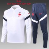 Kids England Jacket + Pants Training Suit White 2020/21