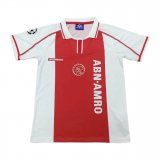 Ajax Retro Home Soccer Jerseys Mens 1998