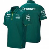 Aston Martin F1 Green Team POLO T-Shirt