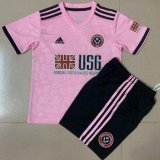 Sheffield United Away Soccer Jerseys Kit Kids 2020/21