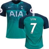 #7 Son 18-19 Tottenham Hotspur 3rd Jersey Shirt Green(In stock)