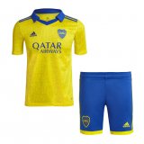 Kids 2022-2023 Boca Juniors Third Soccer Kit