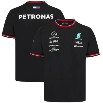 2022 Mercedes AMG Petronas F1 Black Team T-Shirt