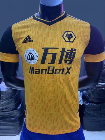 Wolverhampton Wanderers Home Football Shirt 20/21 - Player Version