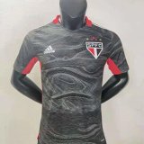 Sao Paulo FC Black Goalkeeper Soccer Jerseys Mens 21/22