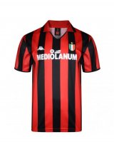 AC Milan Retro Home Soccer Jerseys Mens 1988