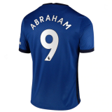 ABRAHAM #9 Chelsea Home Soccer Jersey 2020/21 (League Font)