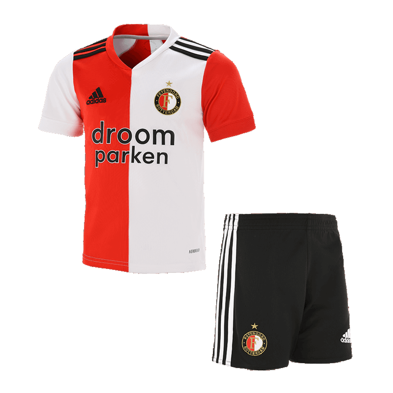 Feyenoord Rotterdam Home Soccer Jerseys Kit Kids 2020/21