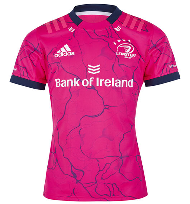 2021/22 Leinster Rugby Away Red Rugby Shirt