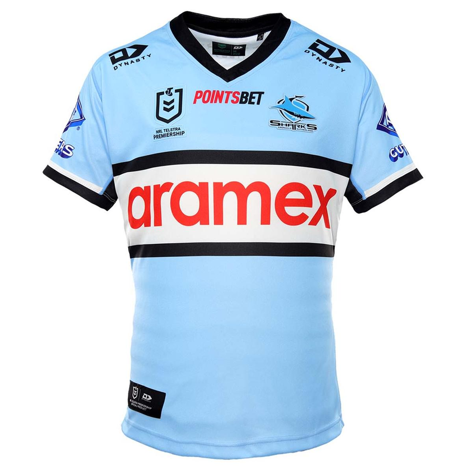 2022 Sharks Home Rugby Shirt