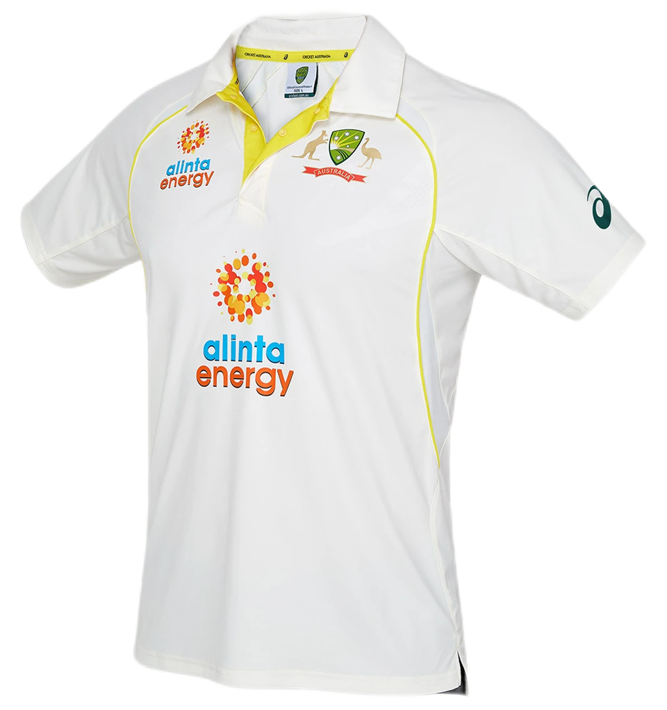 2022 Australia White Cricket Jersey
