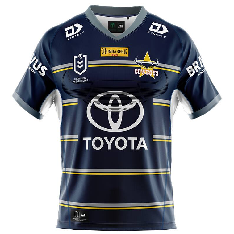 2022 North Queensland Cowboys Home Rugby Shirt