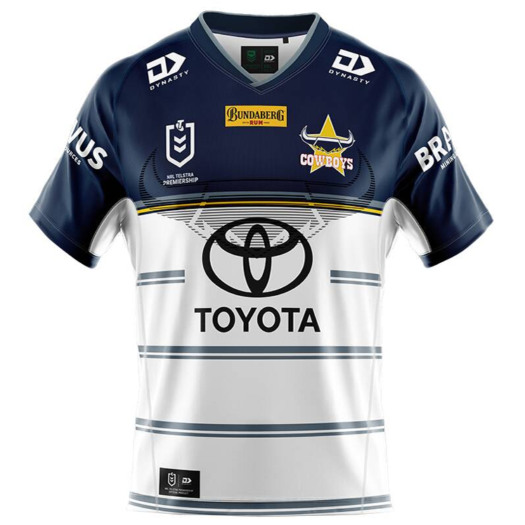 2022 North Queensland Cowboys Away Rugby Shirt