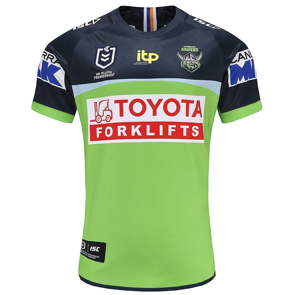 2022 Canberra Raiders Home Rugby Jersey