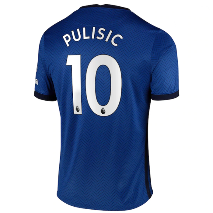 PULISIC #10 Chelsea Home Soccer Jersey 2020/21 (League Font) [S10071725 ...