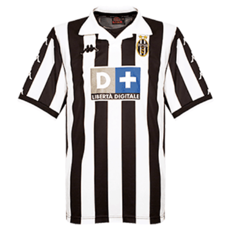 Juventus Retro Home Soccer Jerseys Mens 1999-2000
