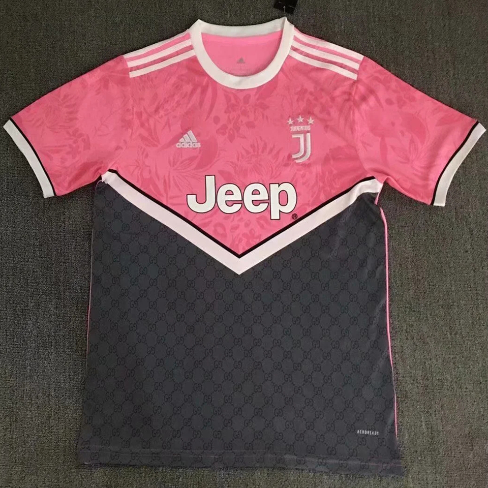 Juventus Pink and Black Training Soccer Jersey 2020/21 [S10231002 ...